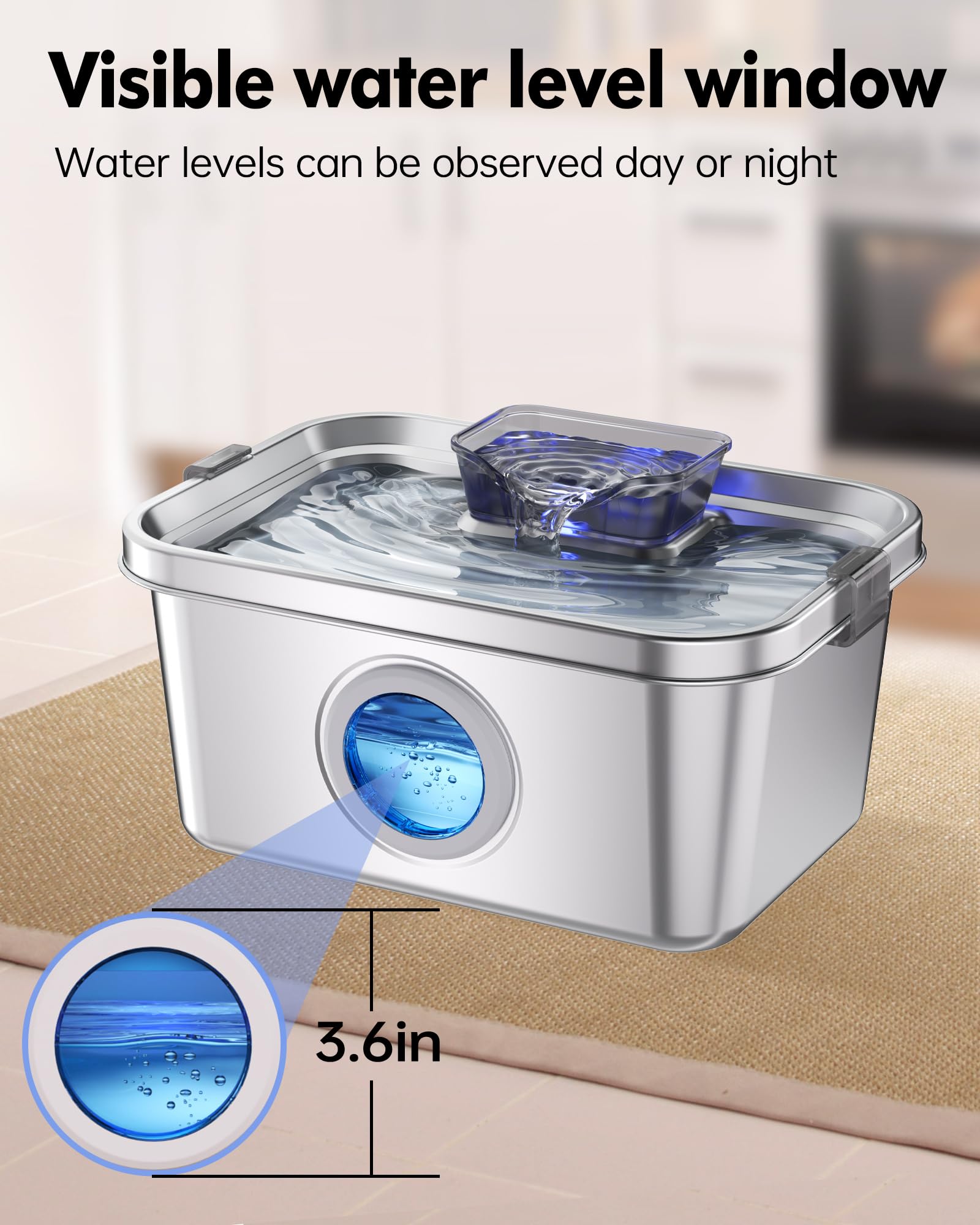 PETHIND lid-locking feature helps prevent tipping during play