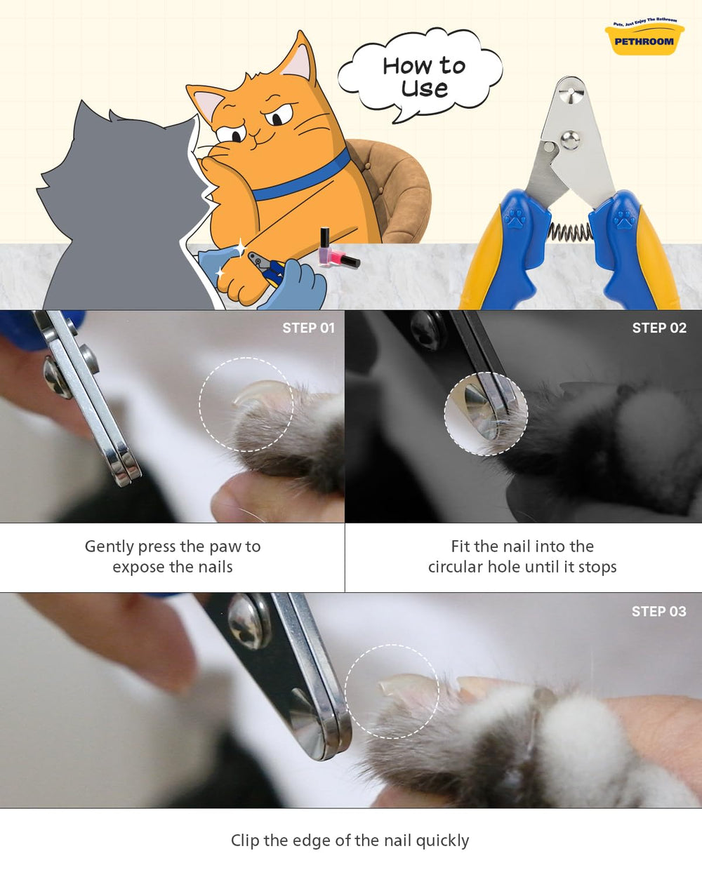 PETHROOM empaque elegante pensado como regalo para dueños de gatos