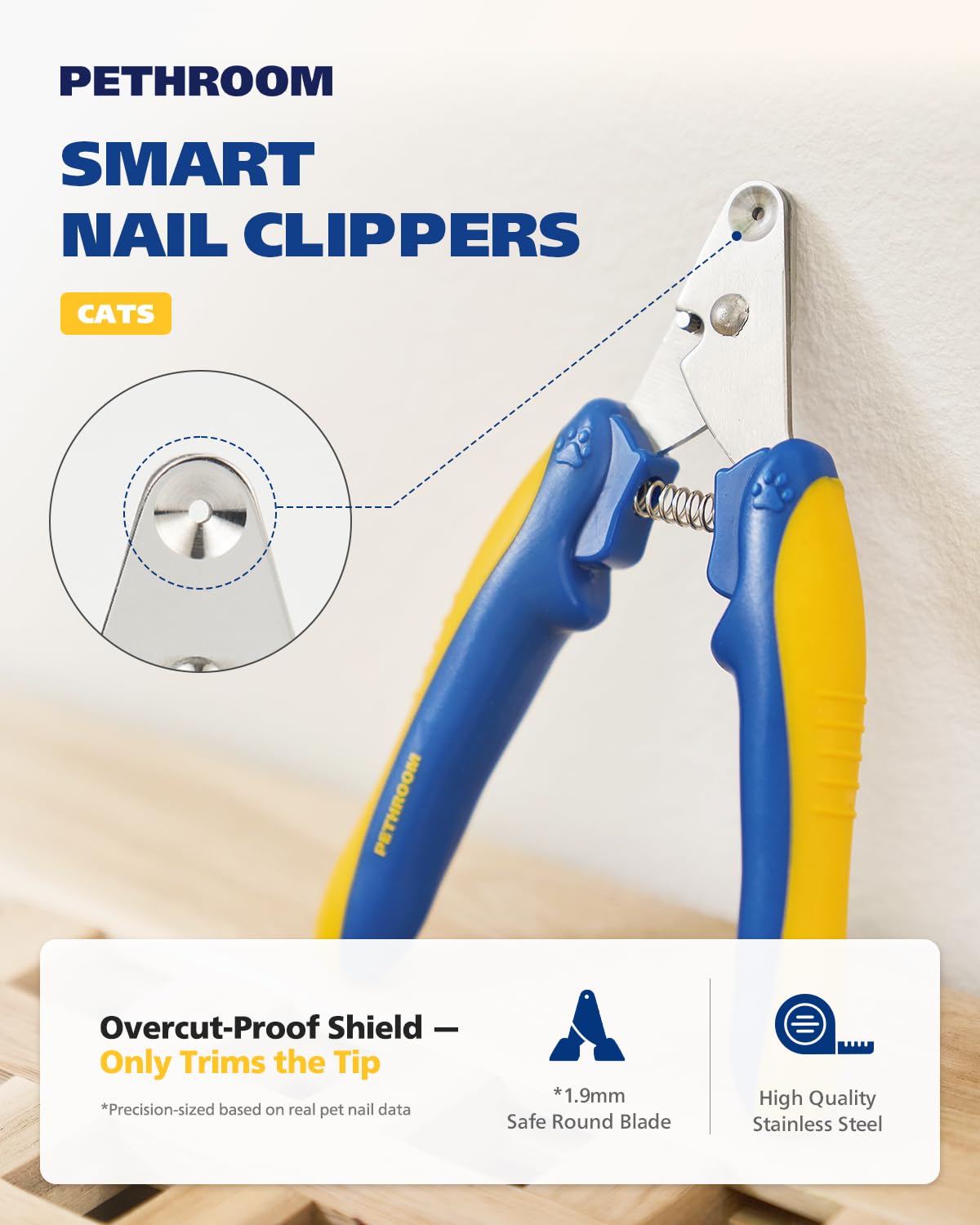 PETHROOM guía circular de 2 mm para cortes seguros