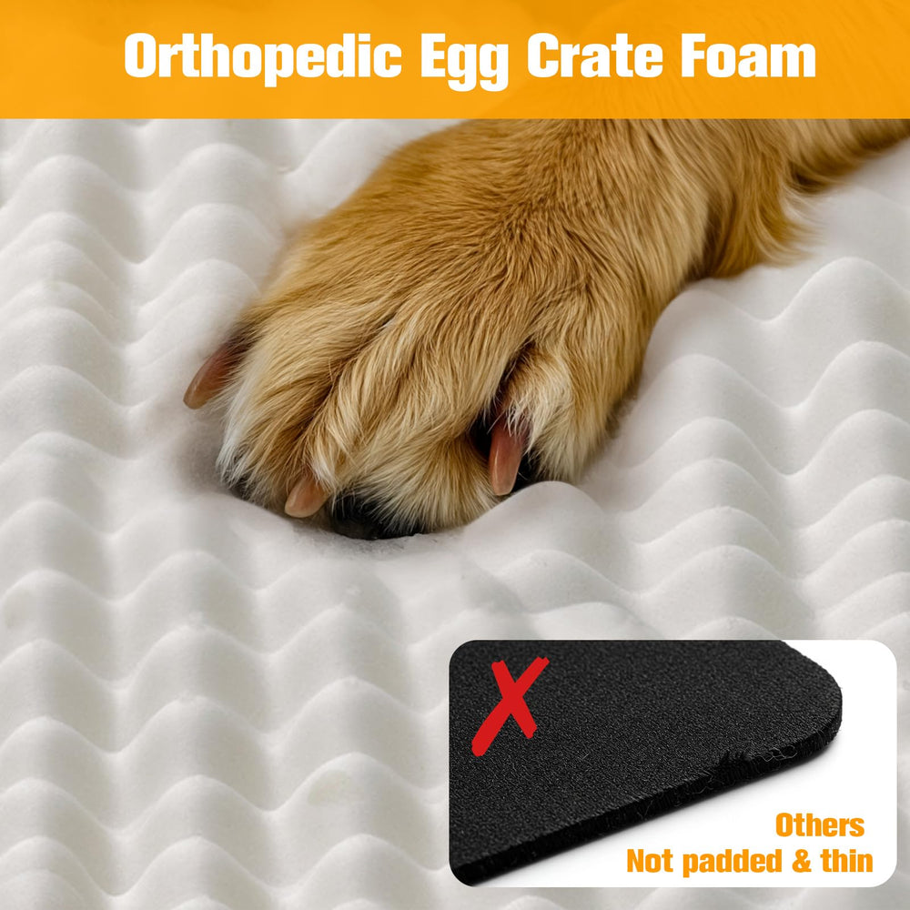 PETICON dog-seat-cover-mesh-window improves airflow and keeps pets calm.