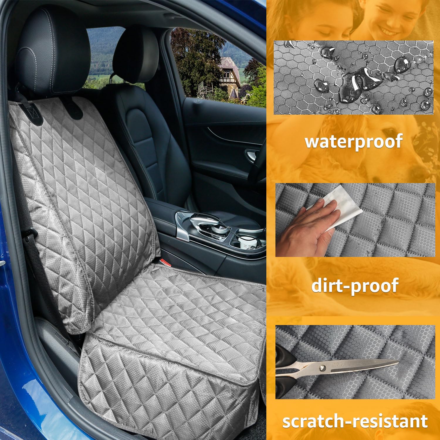 PETICON easy clean design allows wipe down or vacuum maintenance.