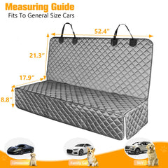 PETICON easy-install buckles and straps enable quick backseat setup