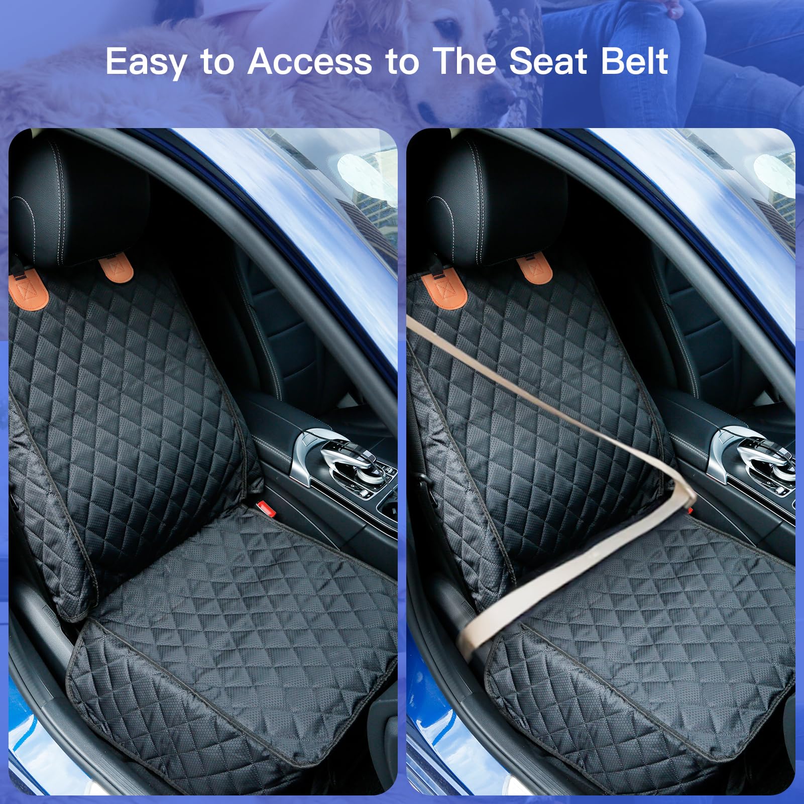 PETICON easy-install buckles for quick setup
