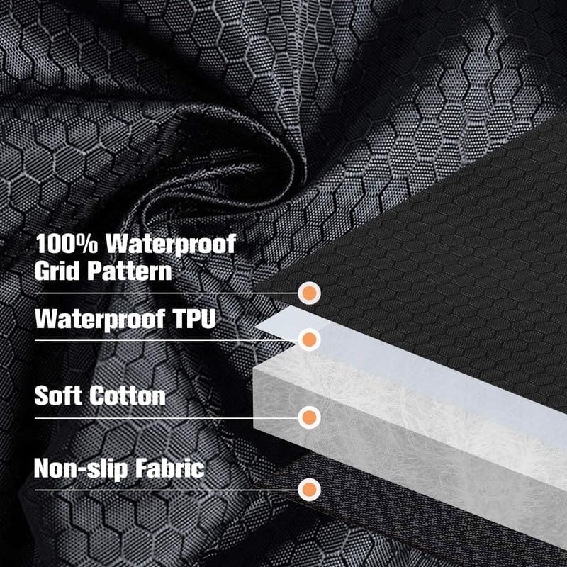 PETICON four Velcro openings enable easy child-seat access without removing cover.