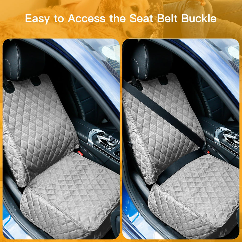 PETICON quick-install buckles and seat anchor enable easy setup.