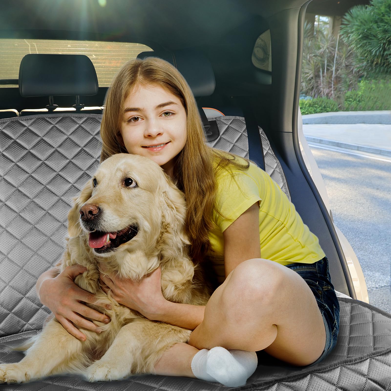 PETICON hair and dirt protection keeps fur off fabric during trips