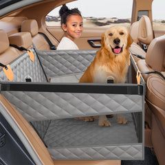 PETICON large dog car seat back-seat extender providing extra room and comfort