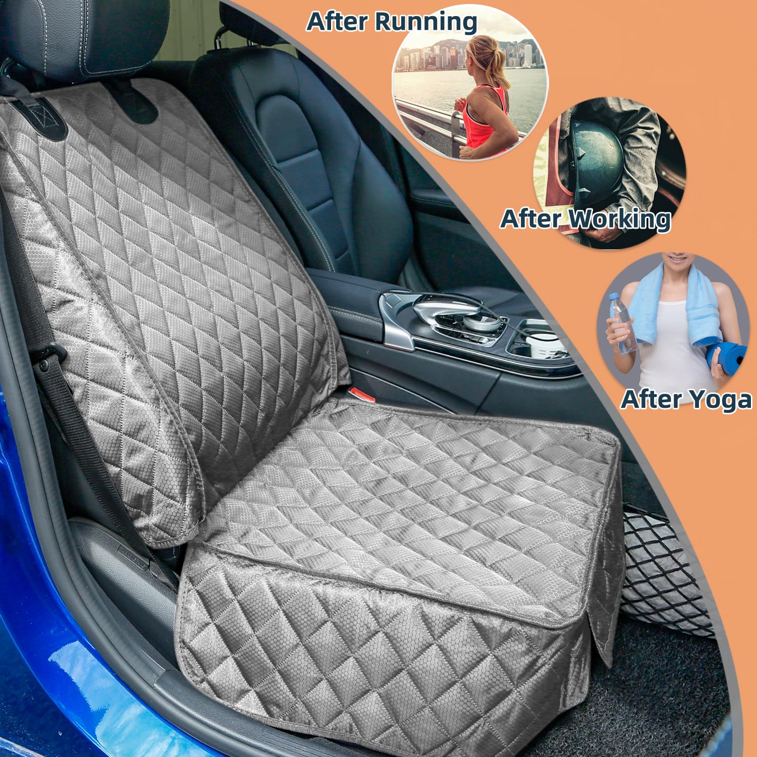 PETICON scratchproof fabric close-up shows durable protection against claws and accidents.
