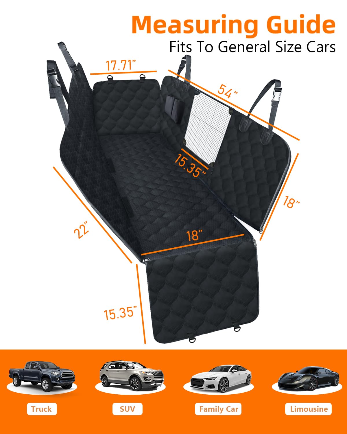 PETICON side flaps shield doors and contain hair and dirt on the cover.