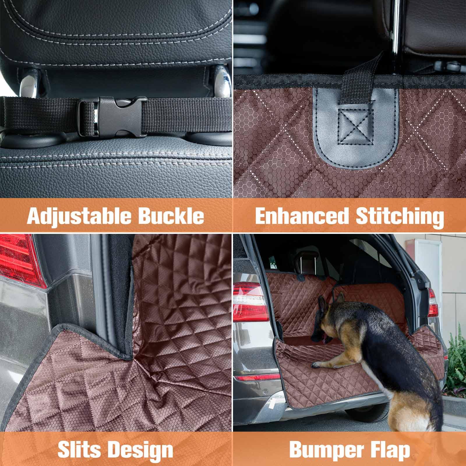 PETICON SUV Cargo Liner uses durable 600D Oxford fabric for rugged protection.