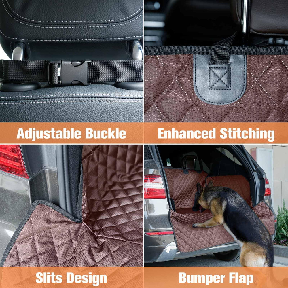 PETICON SUV Cargo Liner uses durable 600D Oxford fabric for rugged protection.