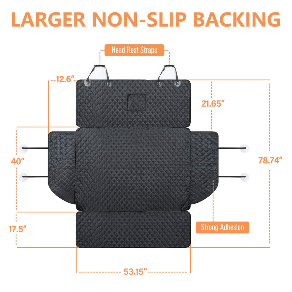 PETICON SUV Cargo Liner foldable design fits most vehicles and saves space.