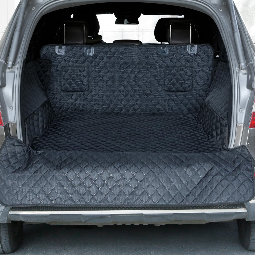 PETICON SUV Cargo Liner folded for universal fit across vehicles.