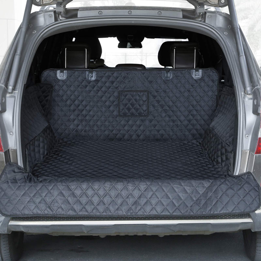 PETICON SUV Cargo Liner shows large size for full cargo space protection.