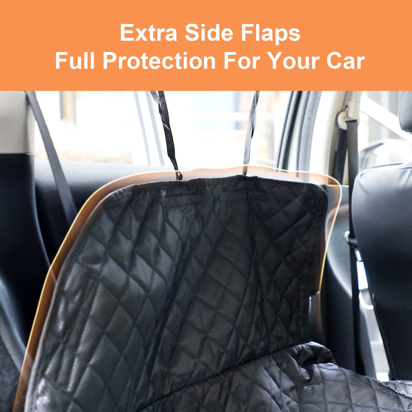 PETICON SUV Cargo Liner non-slip back guards against shifting during drives.