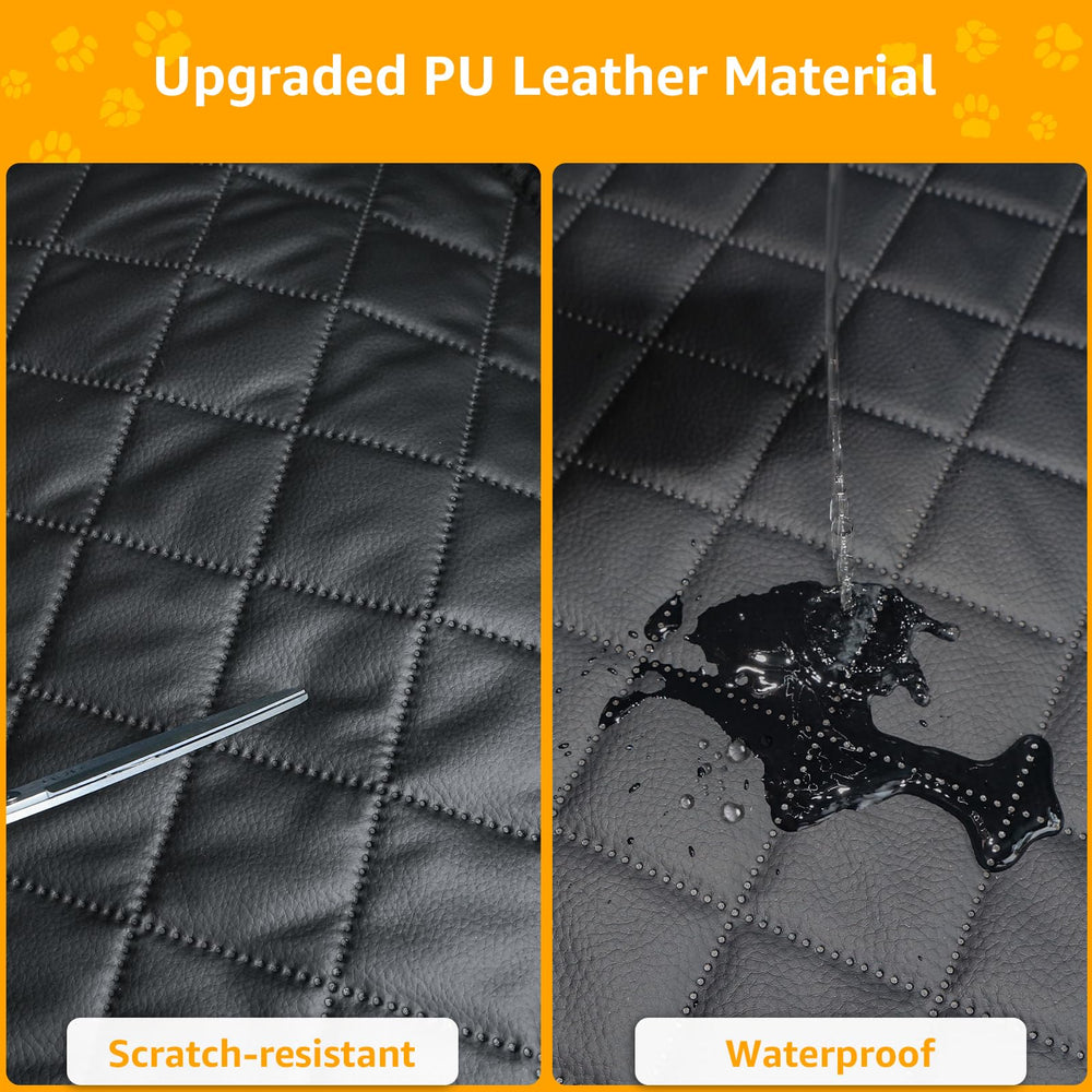PETICON SUV Cargo Liner non-slip backing improves pet stability