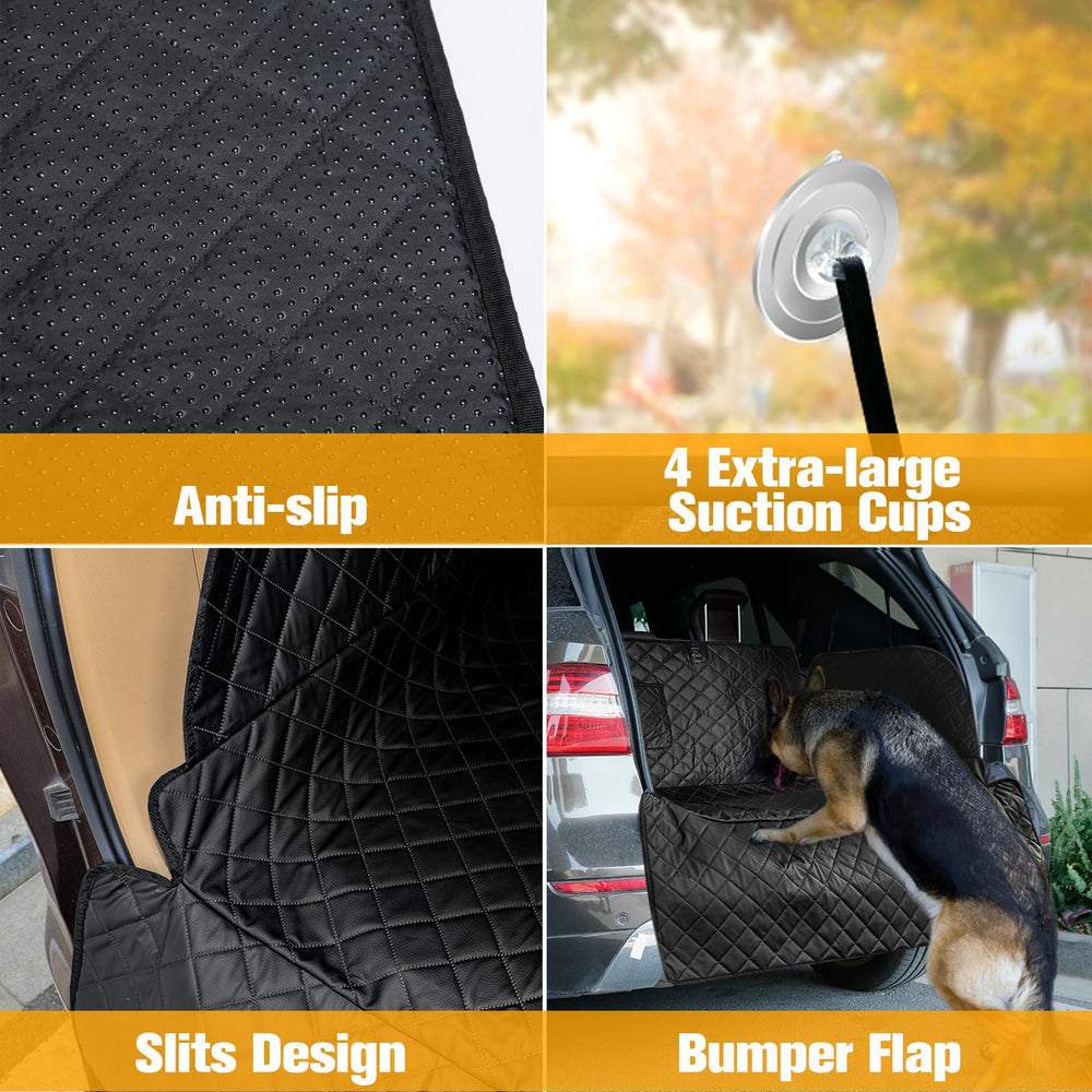 PETICON SUV Cargo Liner quick-install with suction cups and Velcro