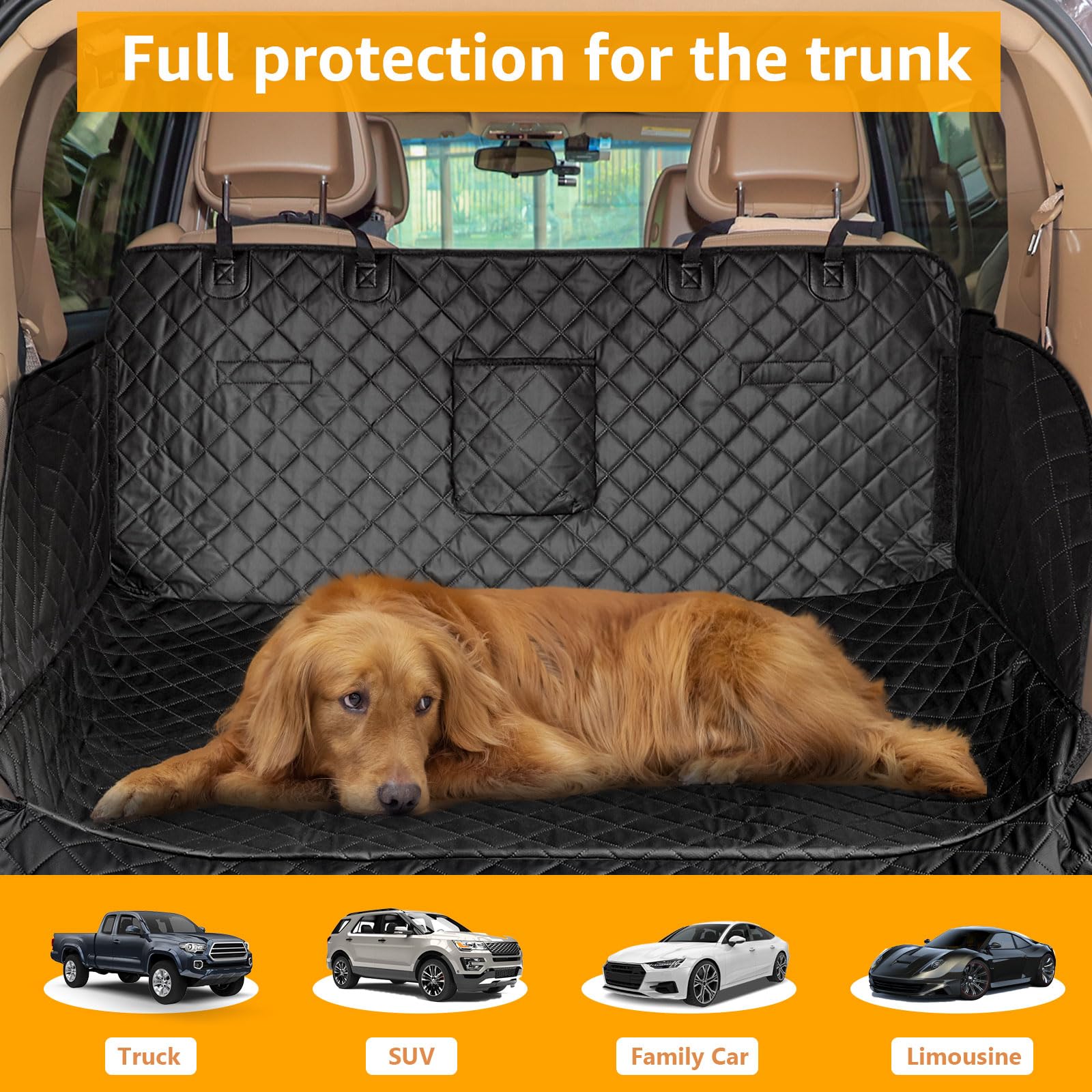 PETICON SUV Cargo Liner covers full-size to compact SUVs