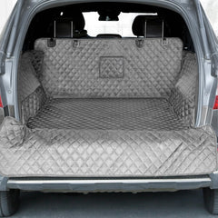 PETICON SUV Cargo Liner waterproof dog seat cover keeps car interior clean during travel.