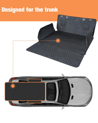 PETICON SUV Cargo Liner reveals four waterproof layers protecting your interior.