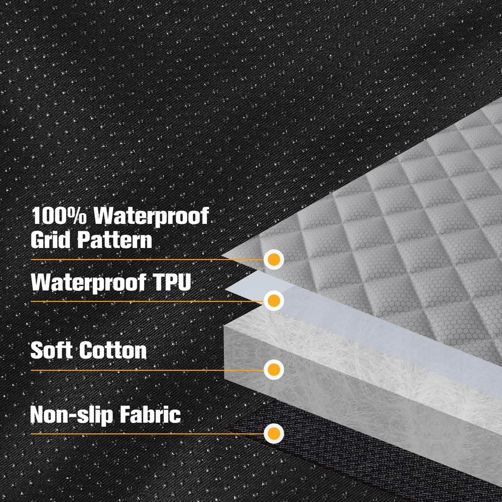 PETICON washable backseat cover shows simple cleaning after travel