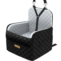 Peticon waterproof dog car seat liner protects foam from spills during travel.