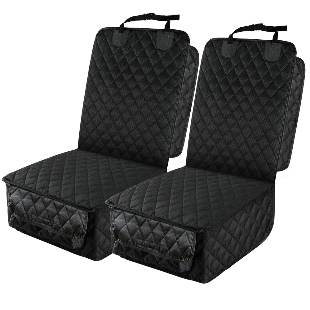 PETICON waterproof front seat cover with side flaps protects against spills and scratches.