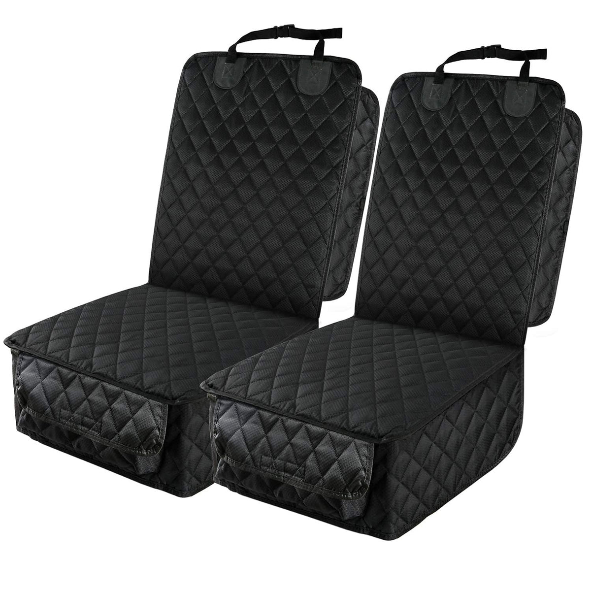 PETICON waterproof front seat cover with side flaps protects against spills and scratches.