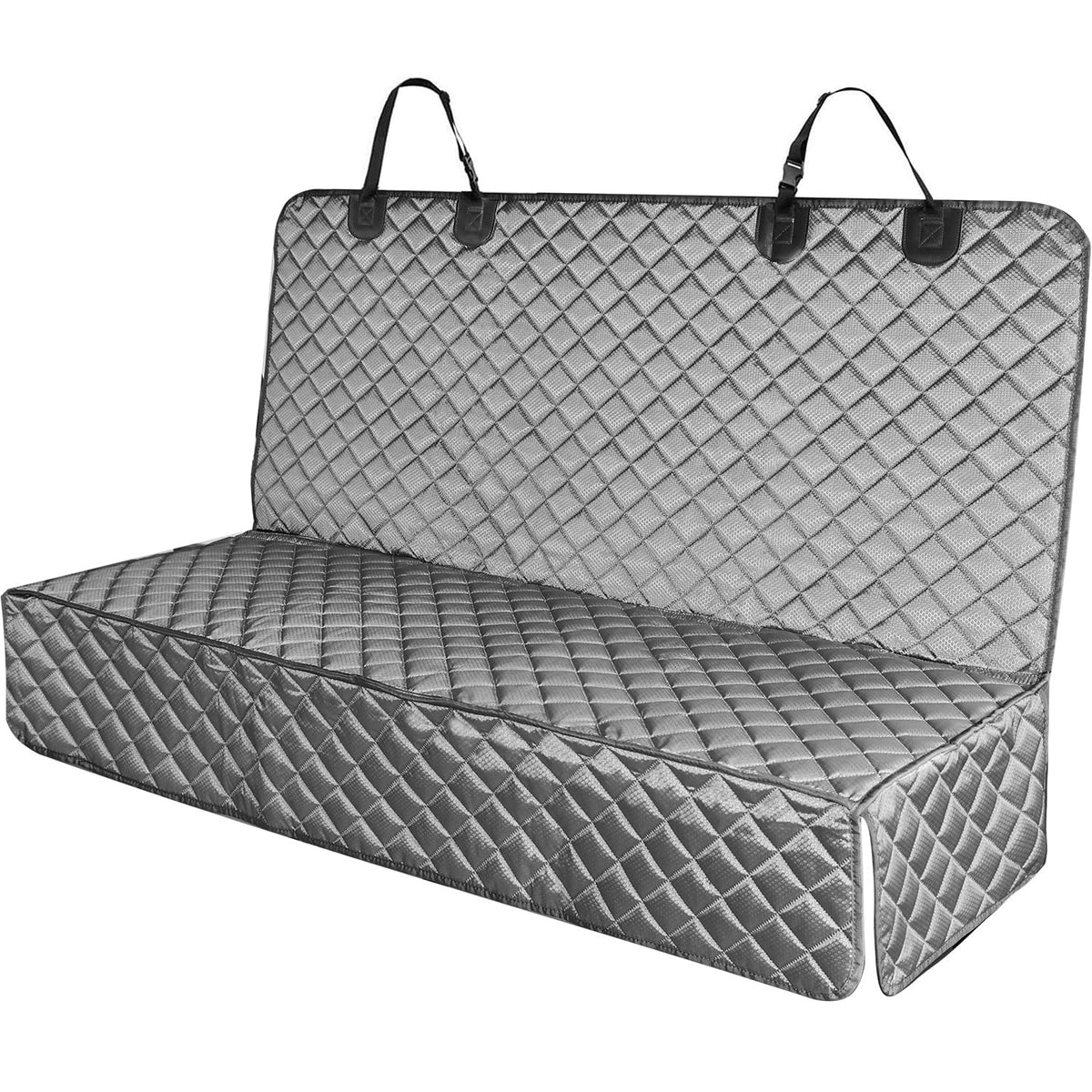 PETICON waterproof bench seat cover for car protects from spills and is easy to clean