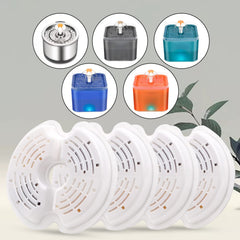 Petilog filters compatible with 2L square fountains maintain fresher drinking water.