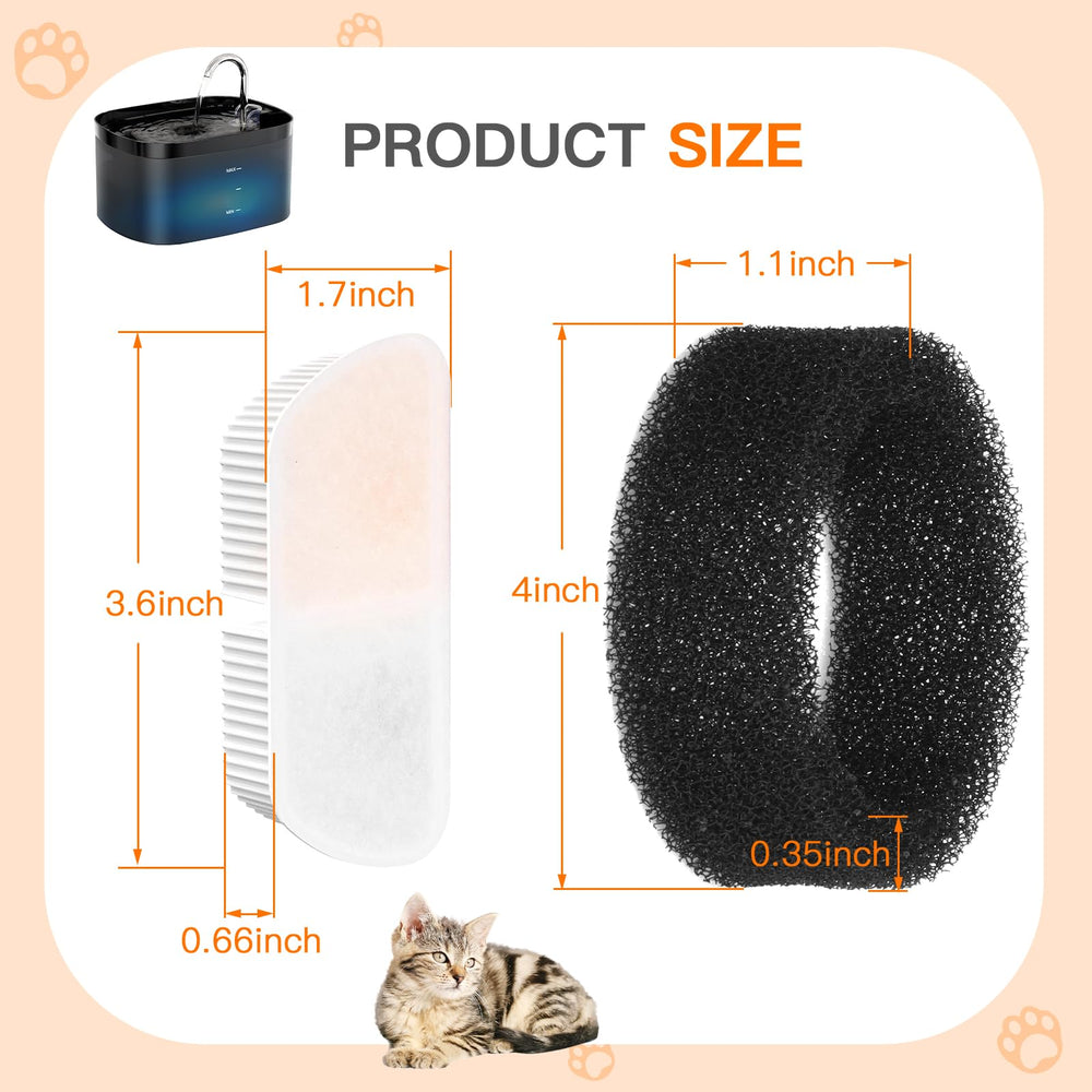 Petilog four sponges illustrate absorption to keep water hygienic.