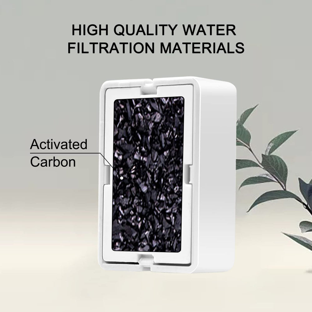 Petilog three-layer filtration system in action reveals hair and odor removal.