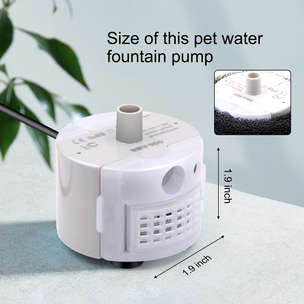 Petilog water-flow visual—smooth streams encourage pets to drink.