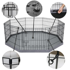 PETIME bottom pad with 600D oxford fabric provides a comfortable, durable floor surface