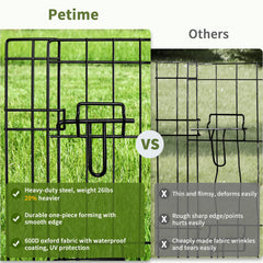 PETIME escape-prevention mesh enclosure keeps pets visible and safely contained.