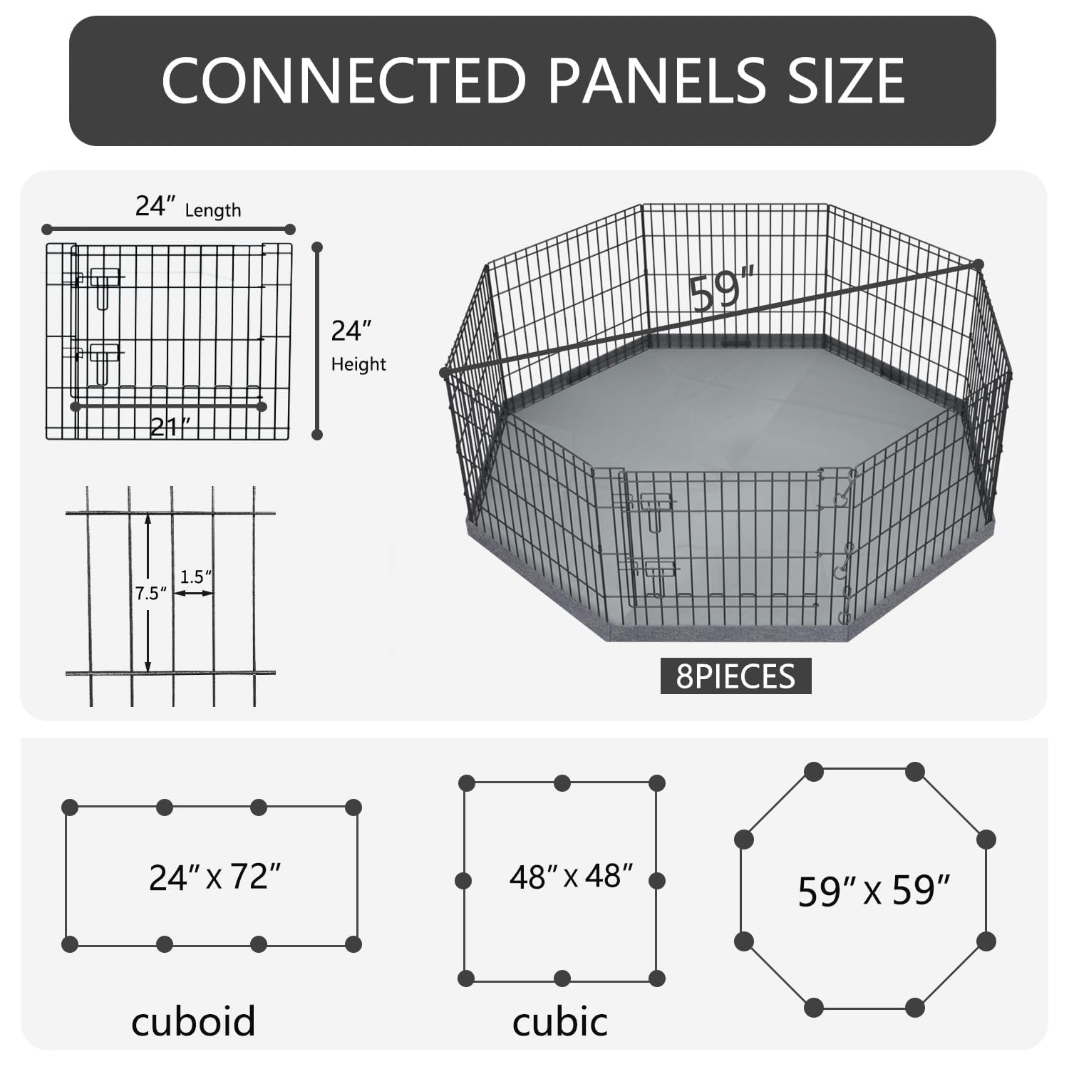 PETIME water-resistant coating protects the playpen from spills and weather during outdoor use