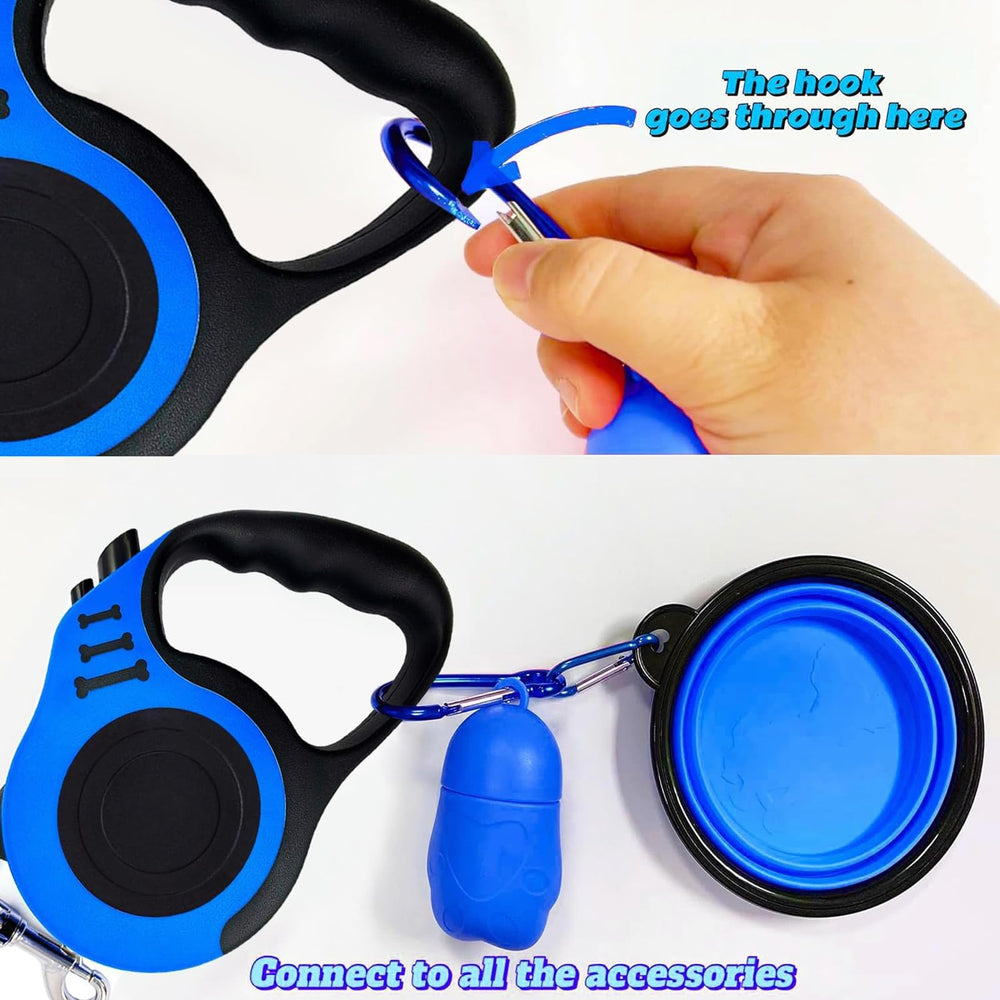 PETIMP ergonomic non-slip handle provides comfortable walks during longer outings.