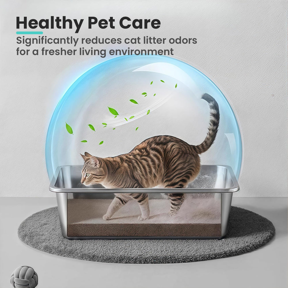 Petinstinct brand stainless steel litter box emphasizes durability