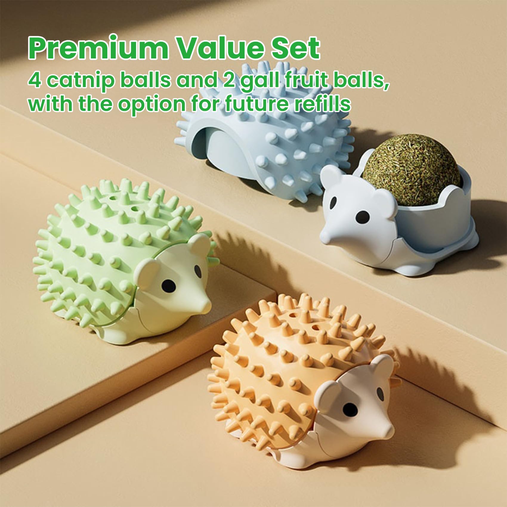 Petinstinct 360-degree spin toy keeps cats engaged during exploration.