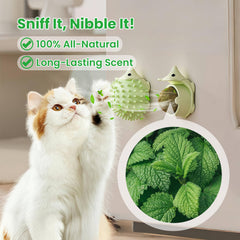 Petinstinct silvervine balls offer fresh aroma for continued play sessions.