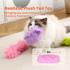 Petinstinct catnip-filled toy in vibrant colors encourages energetic self-play.