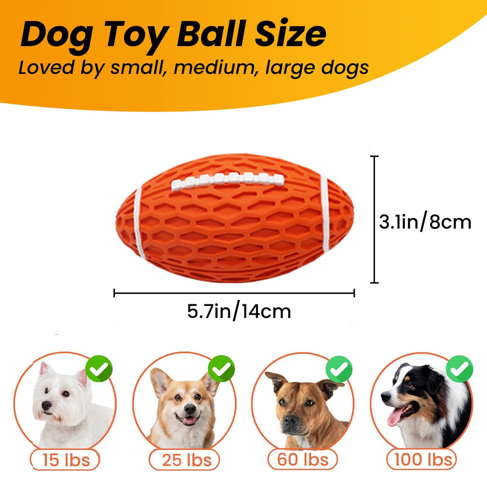 Petinstinct durable rubber ball closeup texture supports long-lasting chews and play.