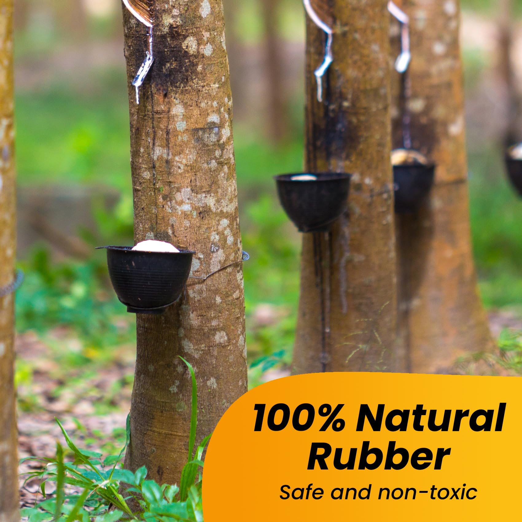 Petinstinct durable rubber material detail emphasizes safe, sturdy construction