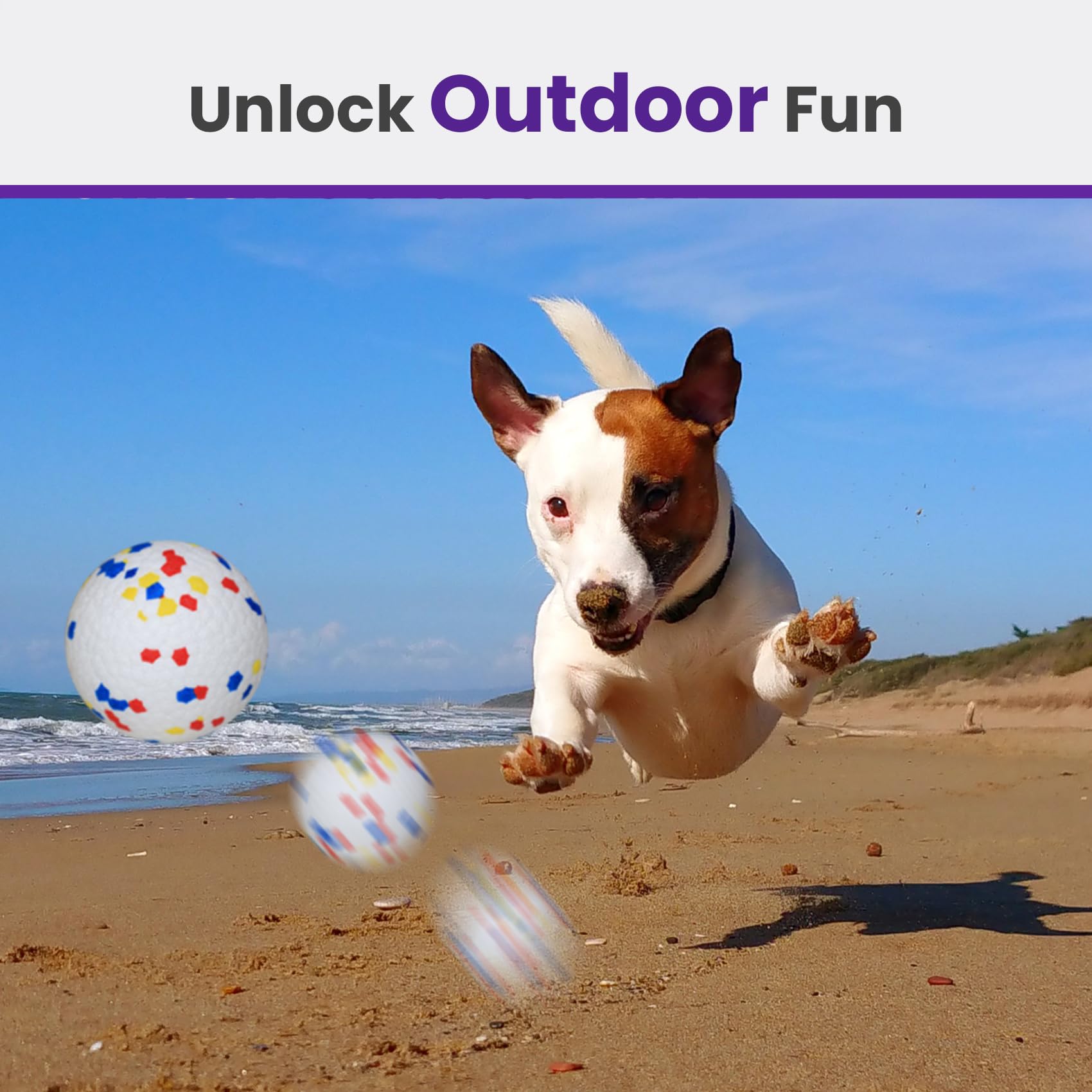 Petinstinct gift-ready dog ball for joyful bonding moments.