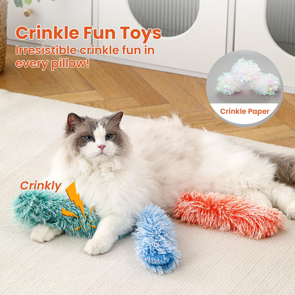 Petinstinct interactive cat toy pack supports solo play and daily activity.