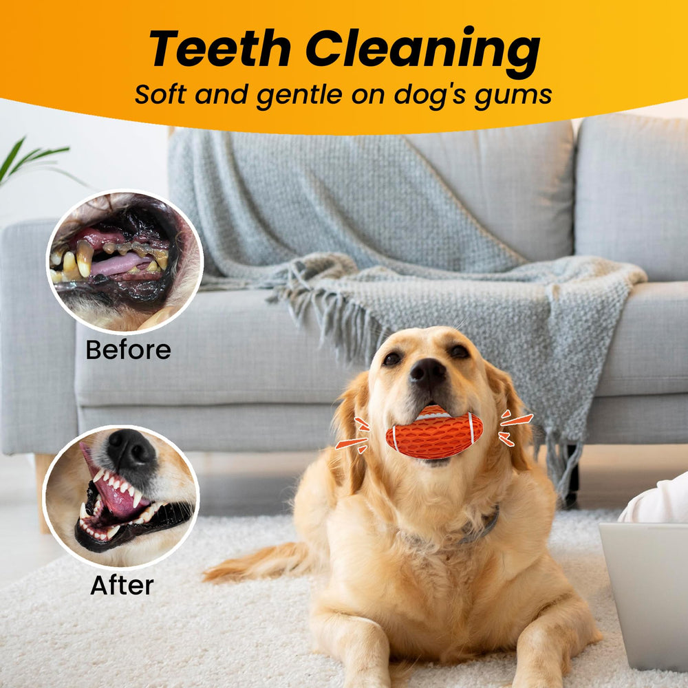 Petinstinct interactive toy with squeaker stimulates mental engagement during play.