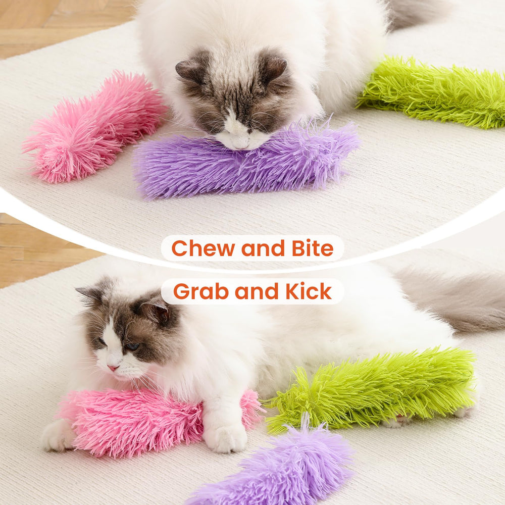 Petinstinct interactive catnip toy pack suitable for energetic kitties.