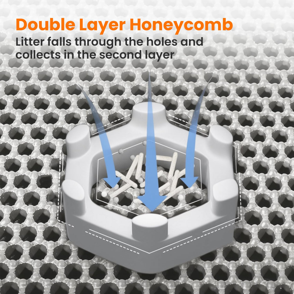 Petinstinct mat is washable, making cleanup quick and pet-friendly.