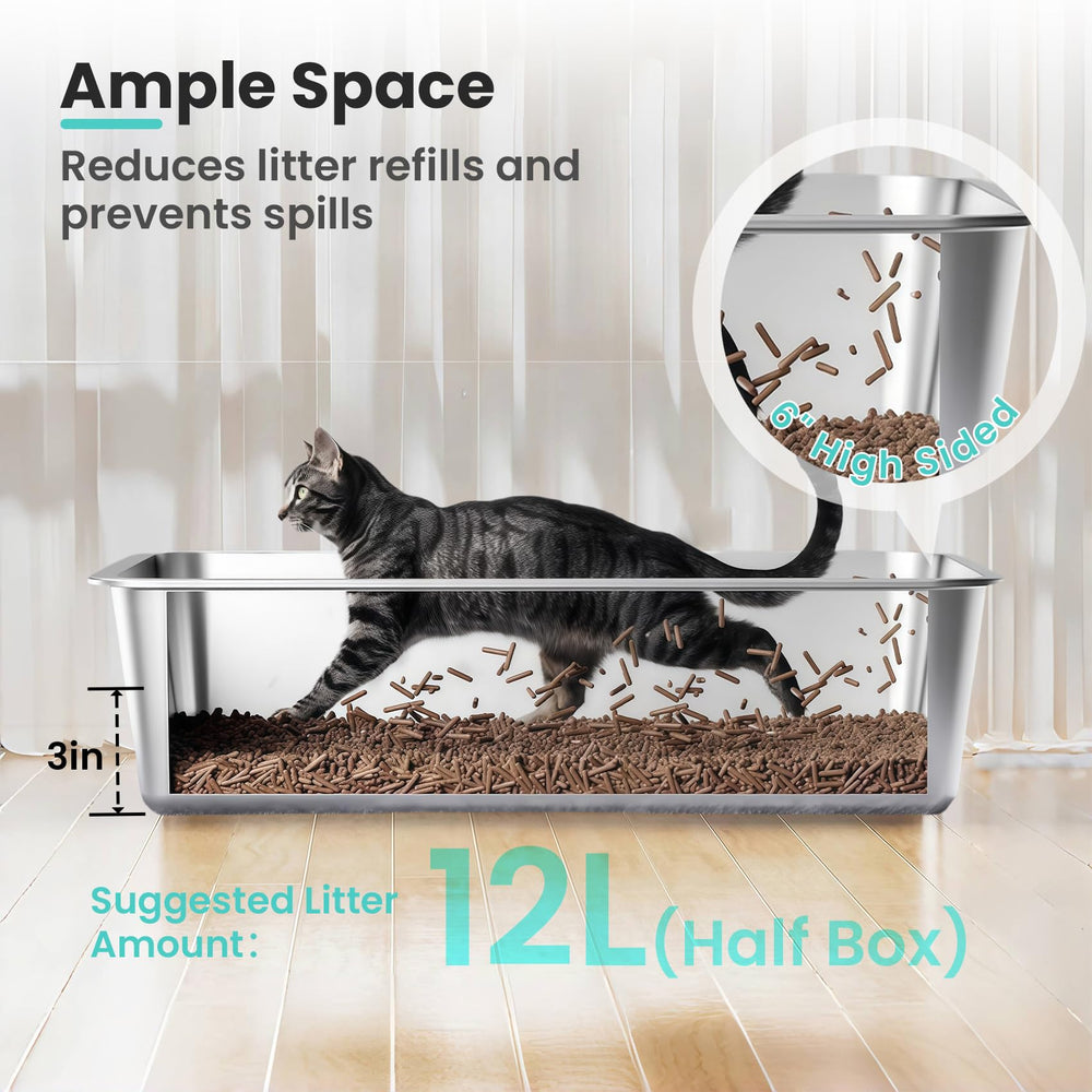 Petinstinct anti-slip base keeps box stable on floors