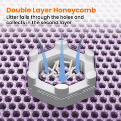 Petinstinct XL waterproof bottom protects floors from leaks.